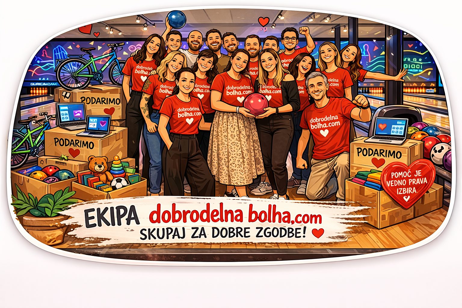 Slovenci smo že večkrat dokazali, da smo dobrodelni narod 52